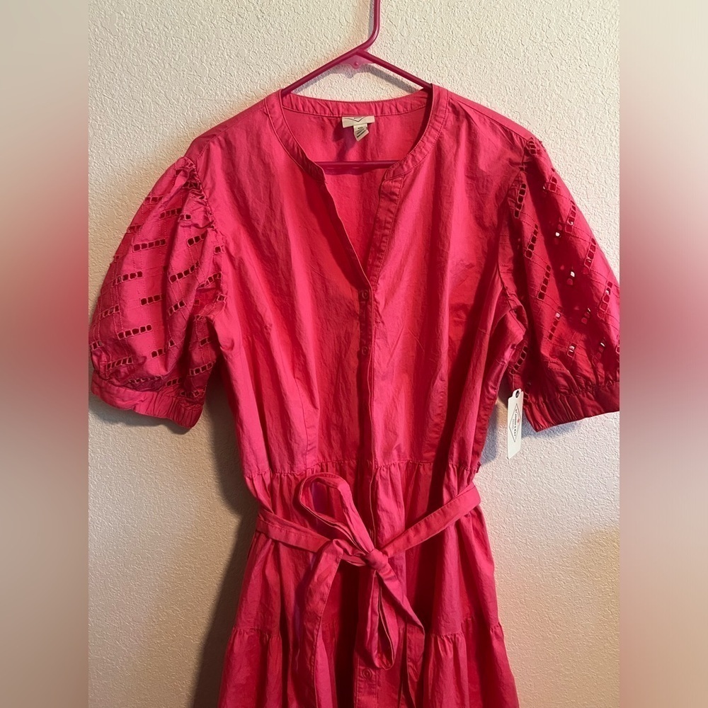 NWT St. John's Bay Pink Dress Size XXL - Picture 2 of 13